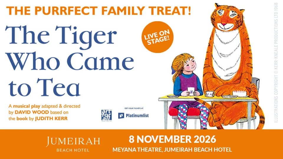 The Tiger Who Came To Tea in Dubai - Image 1